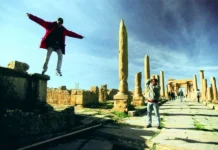 Timgad l'ancienne-Thamugadi @sébastien Cailleux/Afrik.com