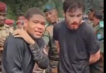 Tentative de coup d’État déjouée en RDC, deux ressortissants américains arrêtés Américain en état d'arrestation