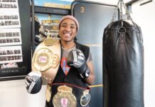 Une Championne au parcours extraordinaire : Cindy Ngamba, porte-drapeau de l’équipe olympique des réfugiés aux JO 2024 Cindy Ngamba boxeuse