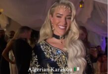 Taylor Ward Algerian Karakou by Hannachi Couture