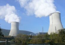 Une centrale nucléaire