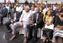 Cameroun : 3è Congrès national du Nouveau Mouvement Populaire L’assistance lors du 3è Congrès national du Nouveau Mouvement Populaire