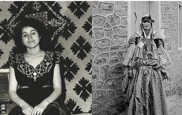 le costume feminin de ceremonie dans le grand est de lalgerie