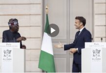 Bola Tinubu et Emmanuel Macron