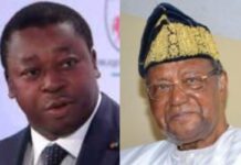 Faure Gnassingbé (à gauche) et Nicéphore Soglo (à droite)