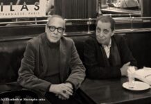 Mustapha Saha et Jamal-Eddine Naji à la Closerie des Lilas