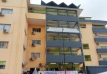 Nouvel immeuble siège de la Trésorerie générale de Douala