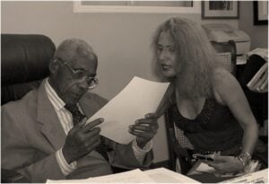 Aimé Césaire et Suzanne Dracius