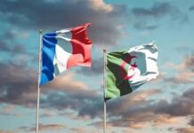 Passe d’armes diplomatique entre l’Algérie et la France Drapeaux français et algérien