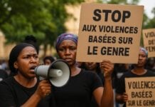 Illustration Manifestation contre les violences basées sur le genre