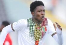 Raymond Ndjicoura Bomba des Aiglons du Mali