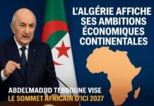 Tebboune Algérie leader économique