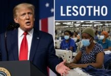 Trump et le Lesotho