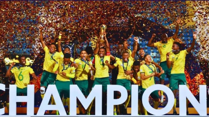 Afrique du sud championne CAN U20 Afrique du sud championne CAN U20