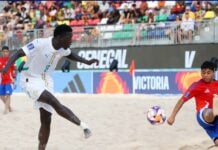 Beach soccer Sénégal Seychelles 2025