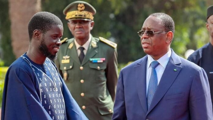 diomaye-et-macky-ok Bassirou Diomaye Faye et Macky Sall