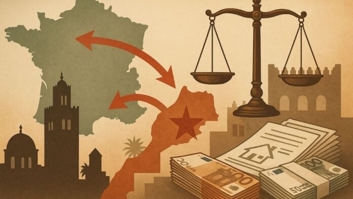 Illustration affaire Appolonia France Maroc Illustration affaire Appolonia France Maroc