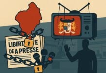 Illustration censure des médias @afrik Chat