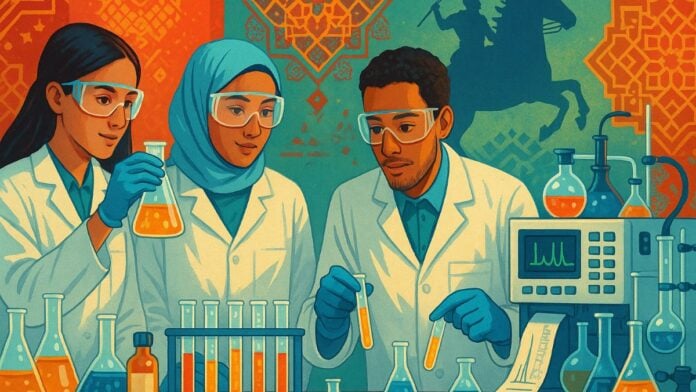 illustration de la victoire du Lycée Jacques Chirac de Rabat aux Olympiades de Chimie illustration de la victoire du Lycée Jacques Chirac de Rabat aux Olympiades de Chimie