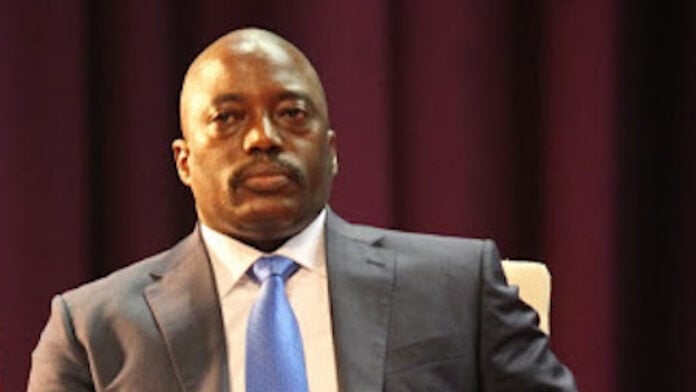 Joseph-Kabila L'ancien président congolais Joseph Kabila Kabange