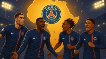 Illustration L'Afrique avec le PSG