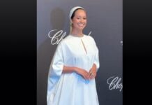 Lena Situations en Abaya Cannes 2025
