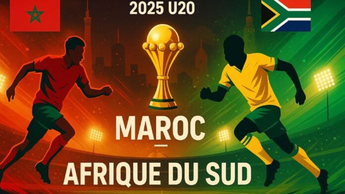 Maroc Afrique du Sud CAN U20 2025 Maroc Afrique du Sud CAN U20 2025