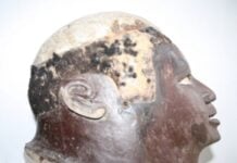 Masque heaume lipico Makondé Mozambique