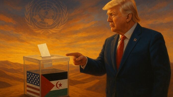 Trump et le referundum au Sahara occidental Trump et le referundum au Sahara occidental
