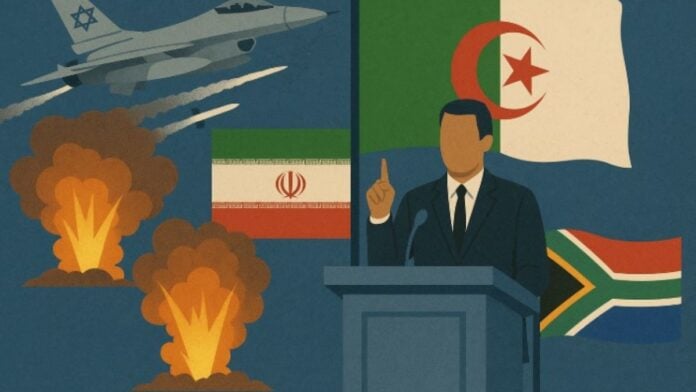Algerie bombardement Israël Iran Algerie bombardement Israël Iran