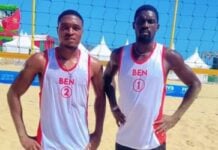 Equipe volley-beach Bénin