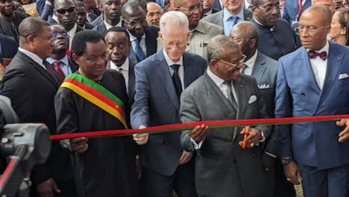 Inauguration du stand du Maroc, invité d'honneur des JEICOM25 Inauguration du stand du Maroc, invité d'honneur des JEICOM25