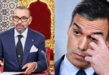 Le roi Mohammed VI et Pedro Sanchez
