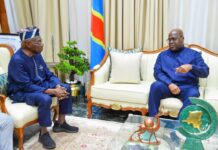 Olusegun Obasanjo reçu en audience, ce mercredi 25 juin par Félix Tshisekedi