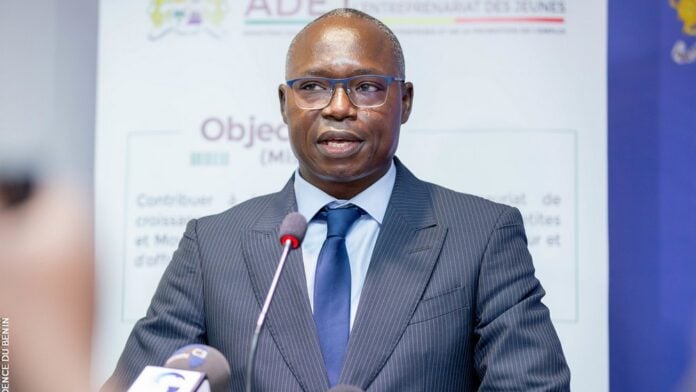 Paulin Akponna, ministre de l'Energie du Bénin, désormais limogé