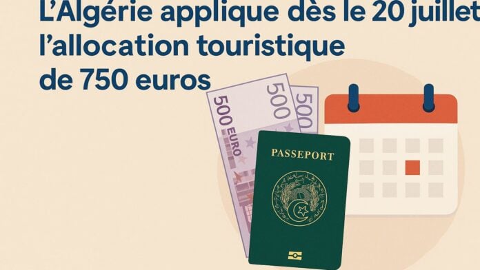 Allocation tourisme Algérie