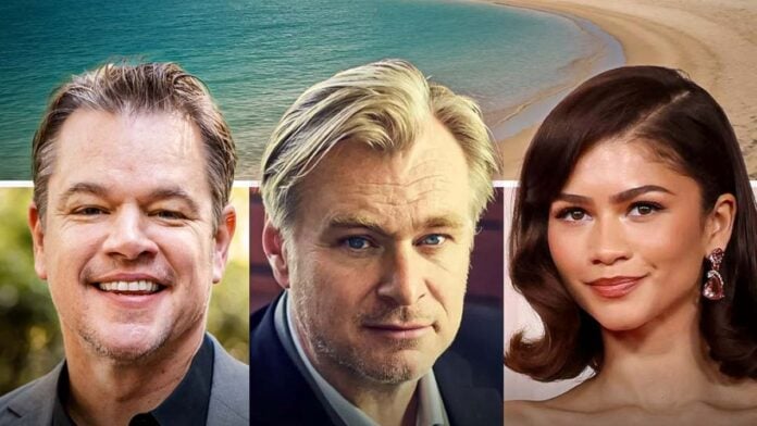 Damon, Nolan et Zendaya