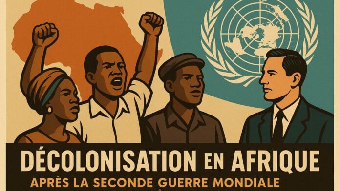 Décolonisation en Afrique sous la supervision de l'ONU @afrik.com Décolonisation en Afrique sous la supervision de l'ONU @afrik.com