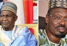 Bello Bouba Maïgari (78 ans), président de l’Undp et Issa Tchiroma Bakary (75 ans), président du Fsnc