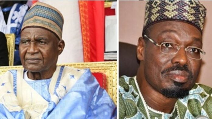 Bello Bouba Maïgari (78 ans), président de l’Undp et Issa Tchiroma Bakary (75 ans), président du Fsnc