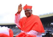 Le cardinal Fridolin Ambongo