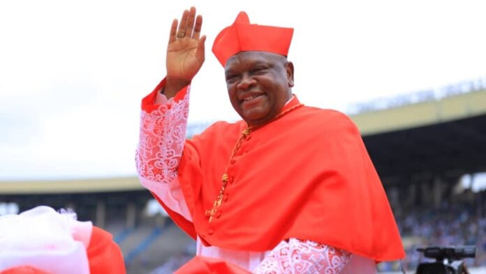 Le cardinal Fridolin Ambongo Le cardinal Fridolin Ambongo