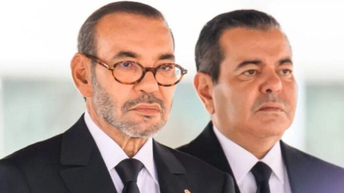 Mohammed VI et Moulay Rachid