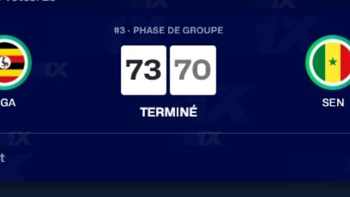 Ouganda Sénégal score final afrobasket 2025 Ouganda Sénégal score final afrobasket 2025