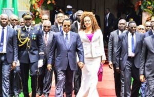 Paul et Chantal Biya
