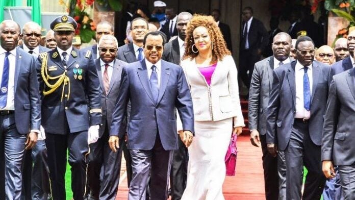 Paul et Chantal Biya