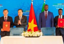 Ousmane Sonko au Vietnam