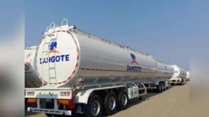 Camion GNC Dangote