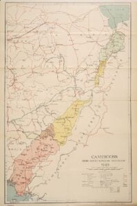 Carte du Cameroon britannique