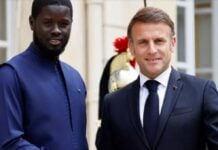 Bassirou Diomaye Faye et Emmanuel Macron